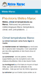 Mobile Screenshot of maroc-meteo.net